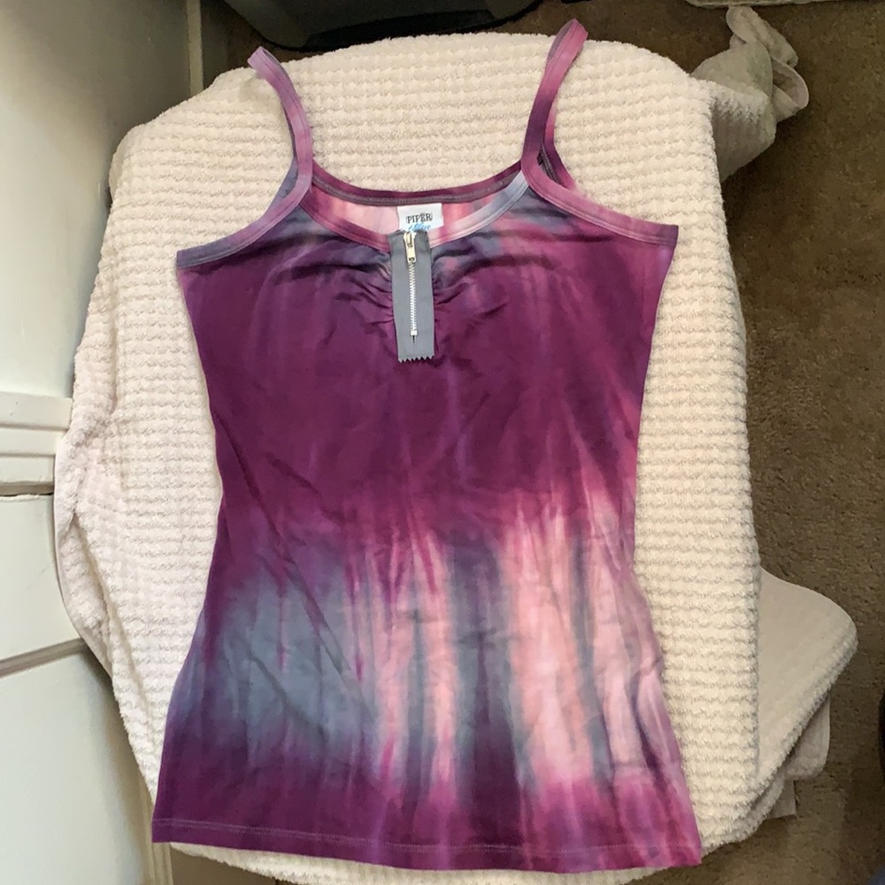 Piper & Blue Tie-dyed Tank top ~ EUC